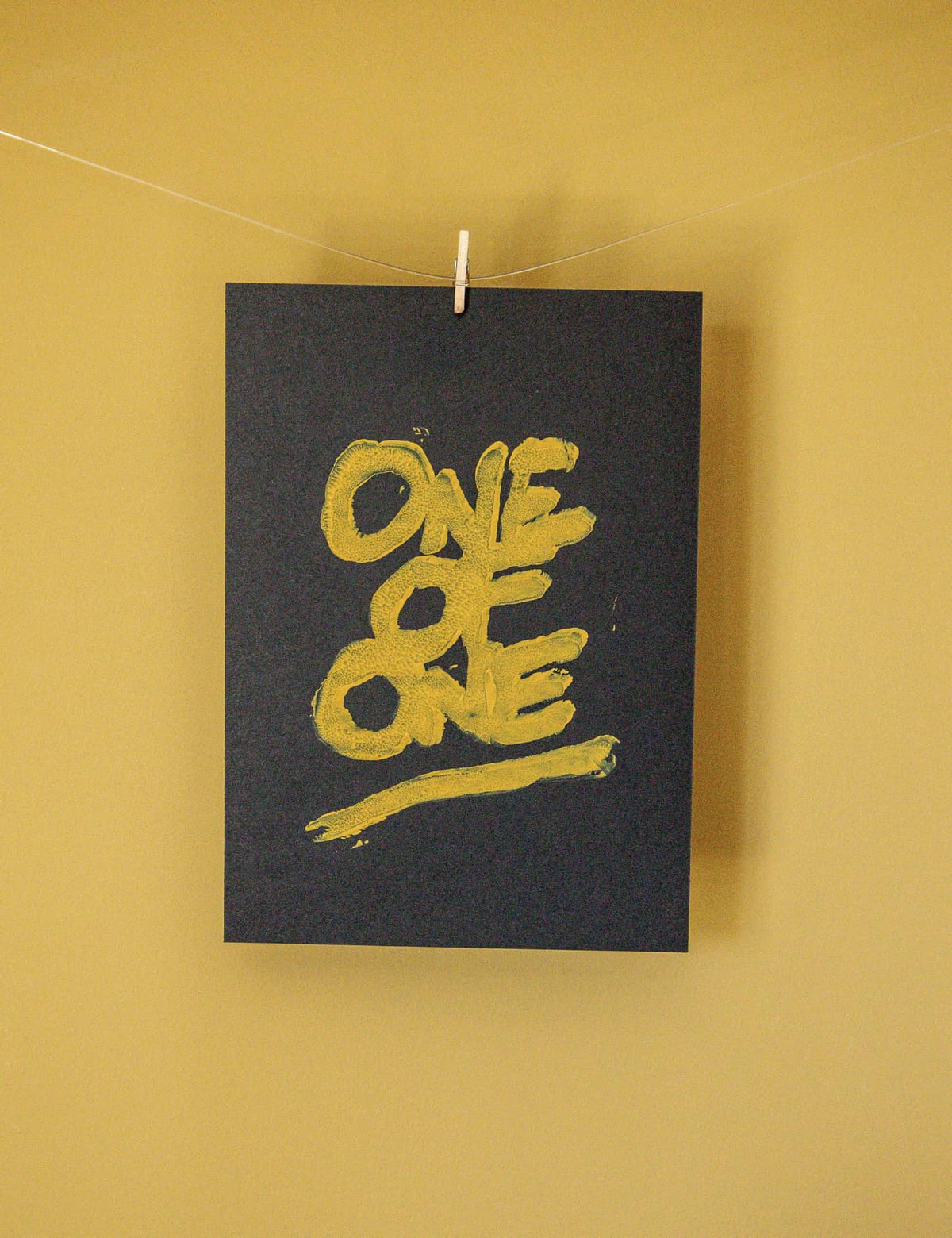 One of One | Handmade Lino Print