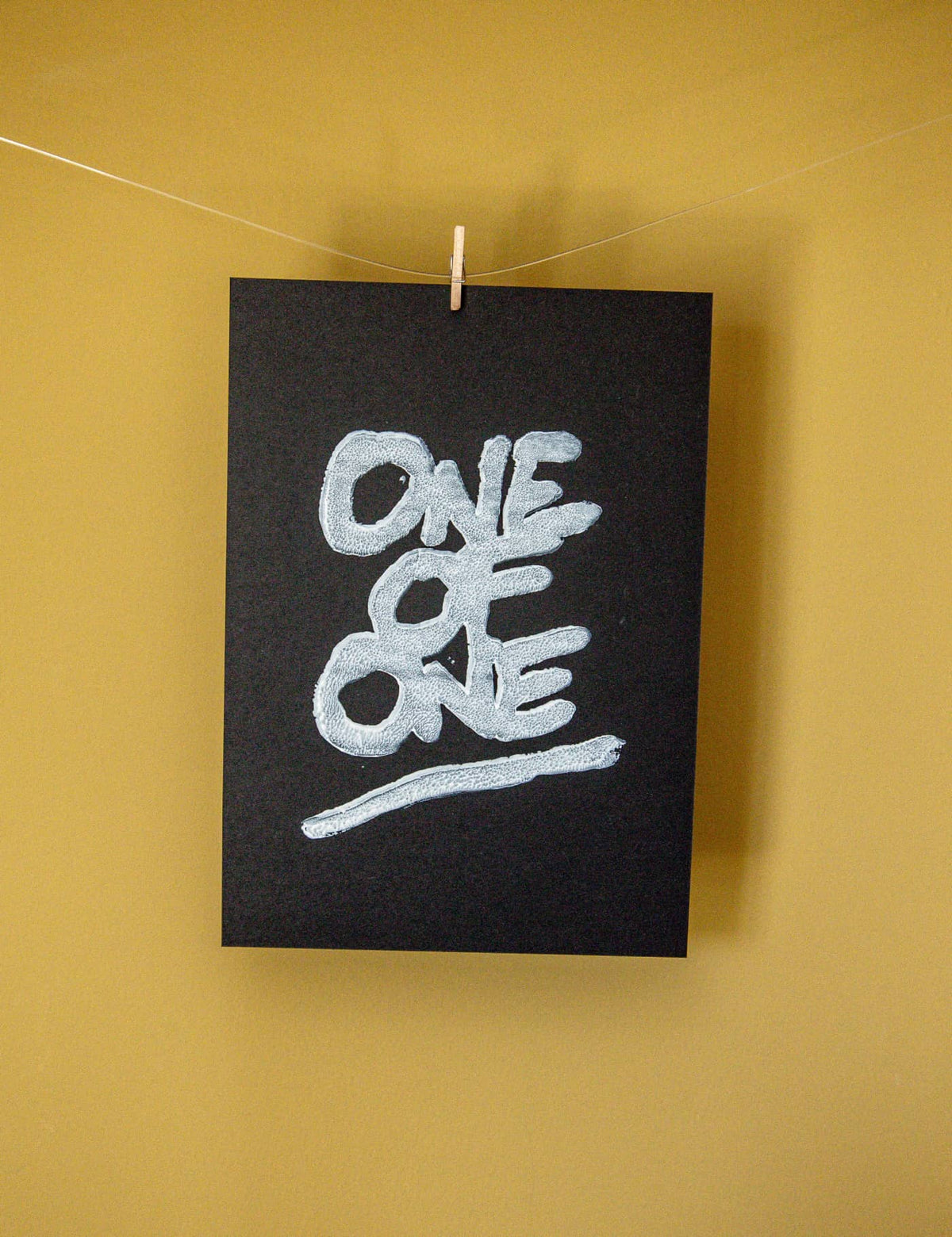 One of One | Handmade Lino Print