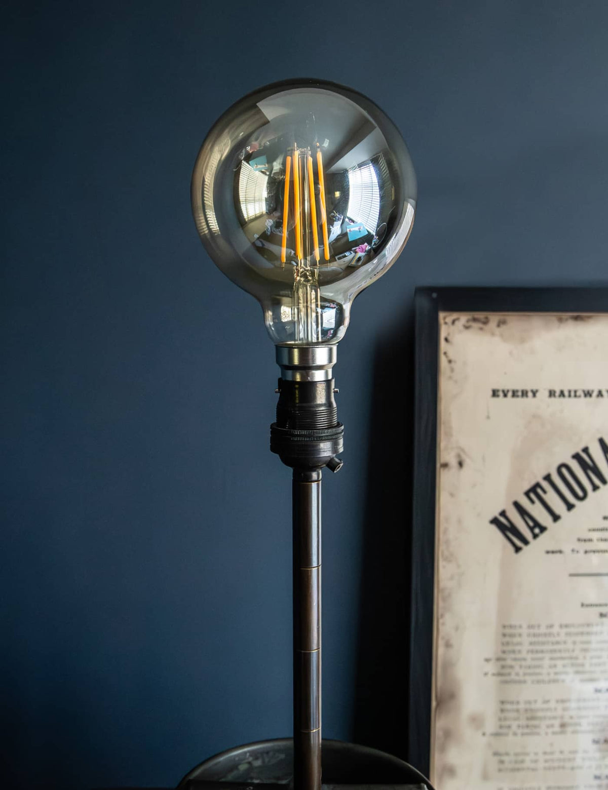 The Field Keeper - handmade industrial garden sprayer lamp